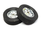 Wheels, Strombecker vintage wheels #8336 & #8452 Diamond tires. 1" dia. X 5/16" wide.