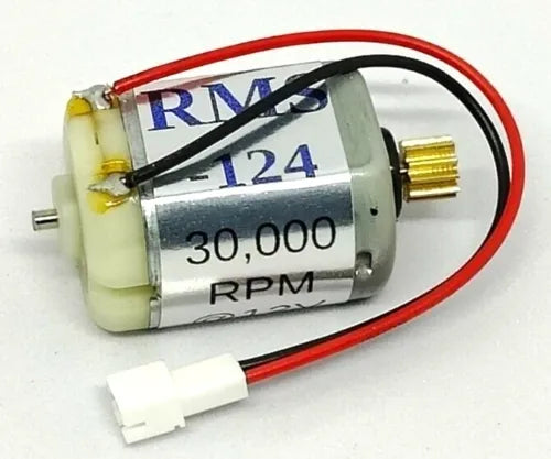 Motor RMS-124-CM Carrera 1/24 12-14 Volt Tuning DROP IN w/pinion & leads