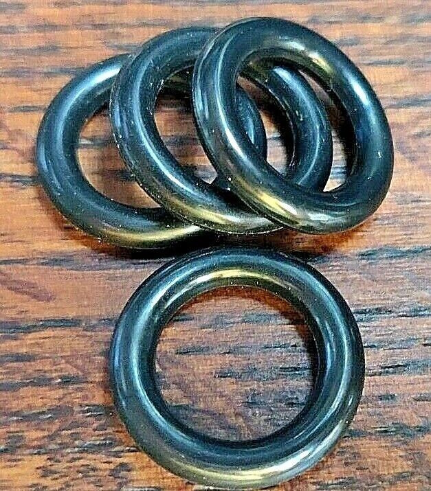 Tires, O-Ring front tires 1/2" ID 3/4" OD tires. Soft & new. 2 pair