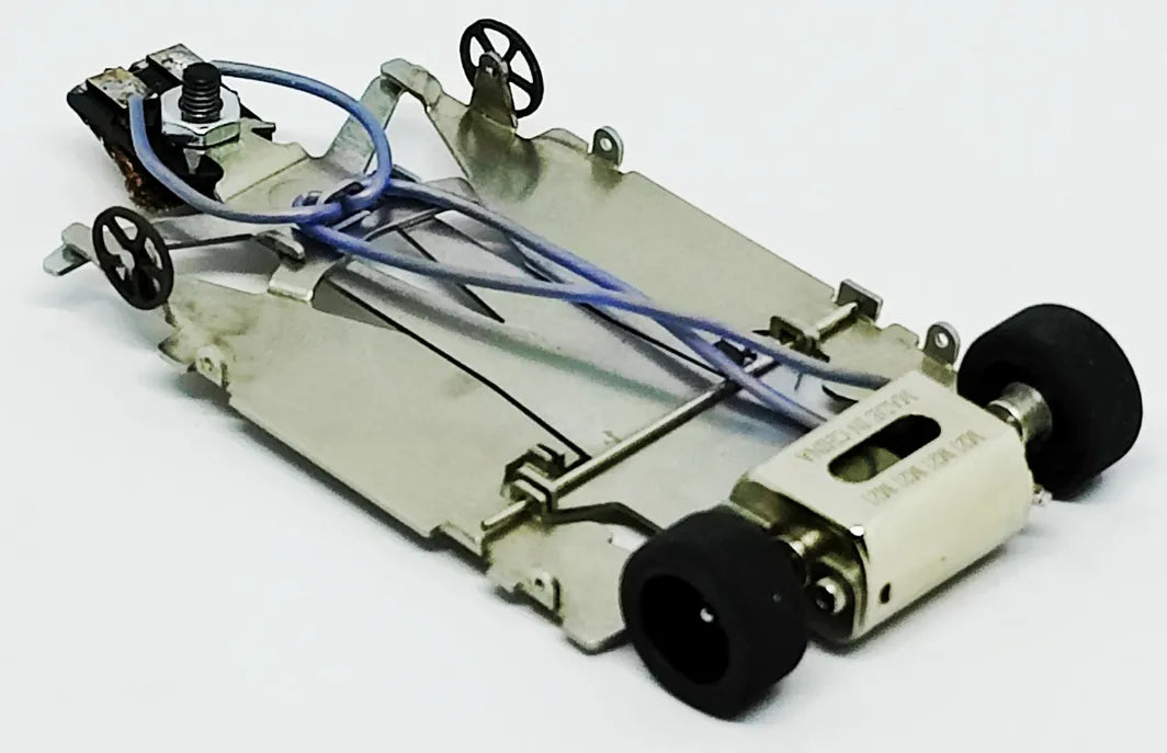 JK Cheetah Direct Drive steel 1/32 Slot Car - Mazda Dyson Yellow,White,Light Blue