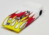 JK Direct Drive 1/32 slot car - Mazda Dyson Yellow, Red & White