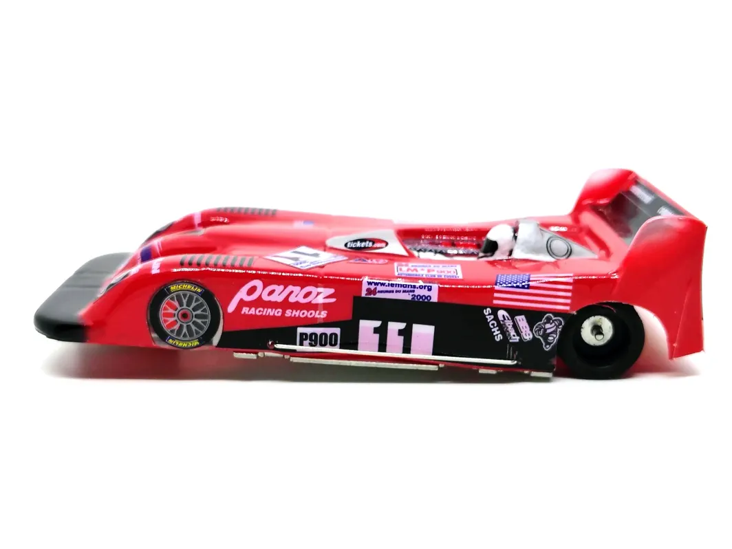 JK Direct Drive Steel chassis 1/32 Slot Car - Panoz LMP LeMans