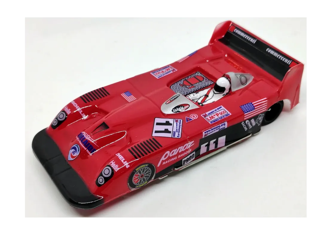 JK Direct Drive Steel chassis 1/32 Slot Car - Panoz LMP LeMans