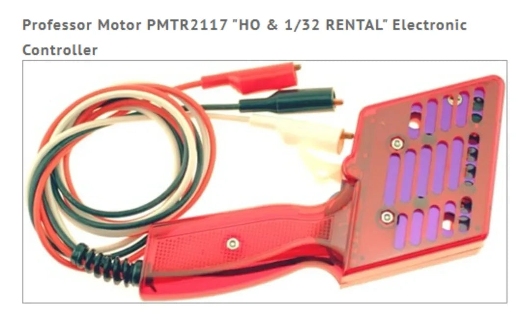 Professor Motor "HO & 1/32 RENTAL" Electronic Slot Racing Controller