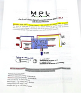 MPL QX2021 Rev.2-Decoder Carrera 1/43, 1/32 and 1/24 compatible- up to 18.5V