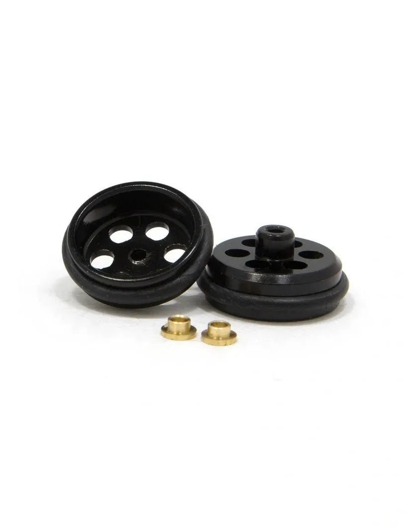 JK Drilled Front Wheels Aluminum O-ring 5/8"D 1/16"A -black