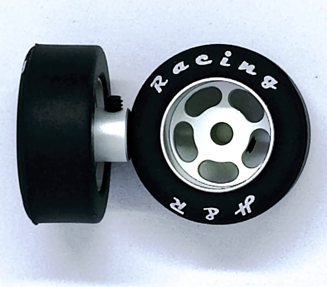 27 x 12mm Setscrew 1/8" axle Silicone Tires and wheels H&R Racing HR1302