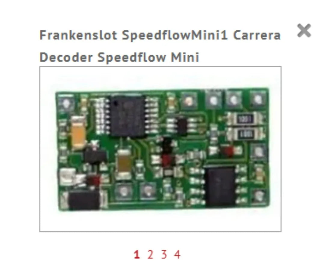 Frankenslot Speedflow Mini Carrera Decoder Speedflow