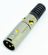 Add connector to Slot Car Controller Specify XLR. Alligator or Banana