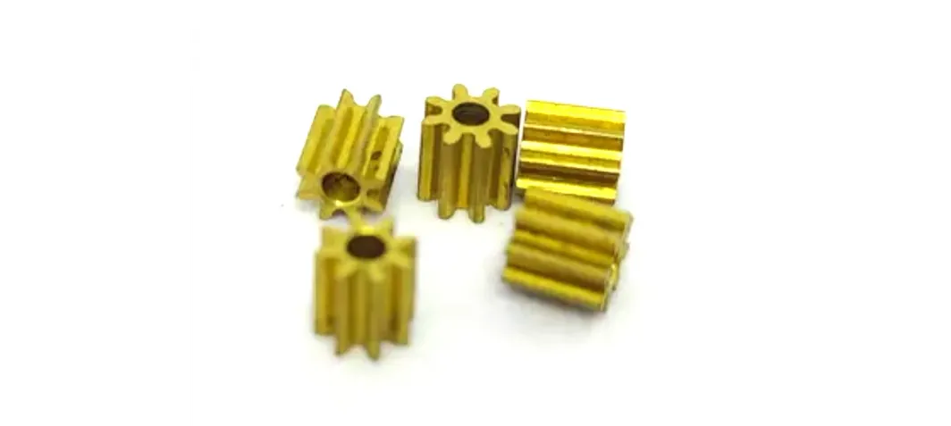 Gear, Pinion 48 Pitch 8 tooth press-on for 2mm shaft. 5 Pack by Champion