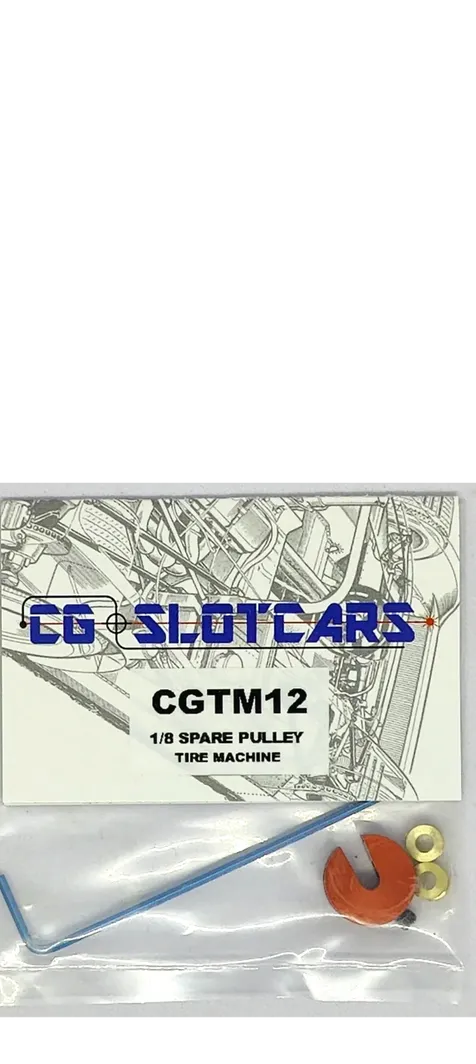CG Slotcars CGTM12 Spare Pulley 1/8 Inch