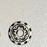 Wheel inserts, Vintage Porsche aluminum .0475"OD .125"ID Set of four.