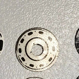Wheel inserts, Vintage Jaguar aluminum .0475"OD .125"ID Set of four.