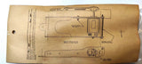 Chassis, Tradeship #WE204 for small vintage 16D. With 1965 vintage package.