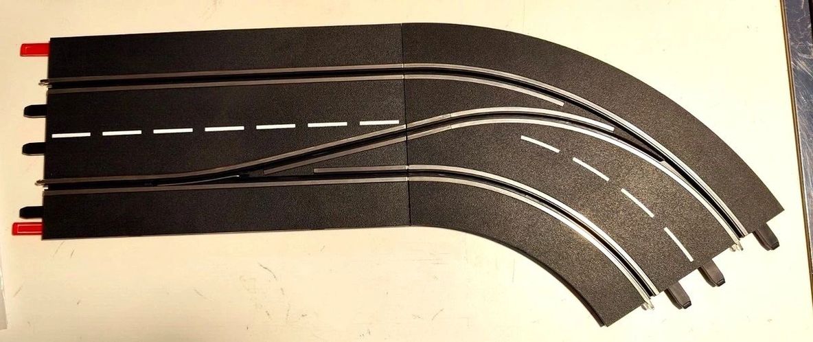 Carrera 30362 Digital 124/132 Lane Change Curve Left, In to Out