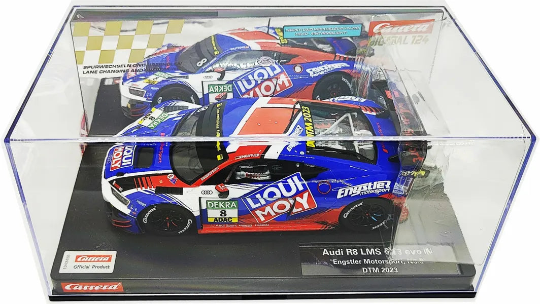 Carrera 23964 Ferrari 296 GT3 "Emil Frey Racing, No.14", DTM 2023, Digital 1/24 w/Lights