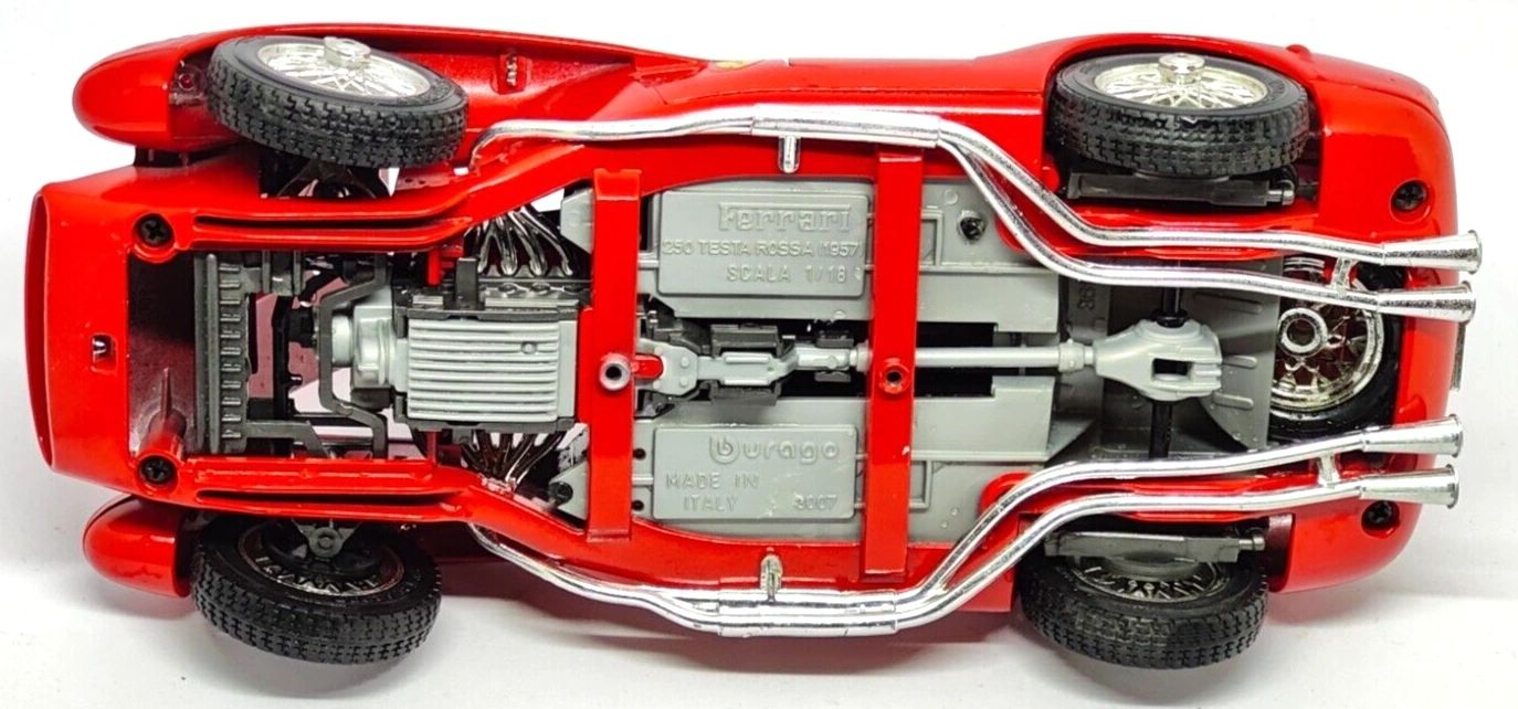 Bburago 1/18 scale Ferrari 250 Testa Rossa 1957- red Italy part #3007