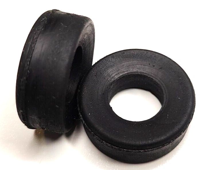 Tires, Vintage Strombecker #8348 Soft Wide Slick 1" & 1/4" X 7/16" fit 3/4" rims