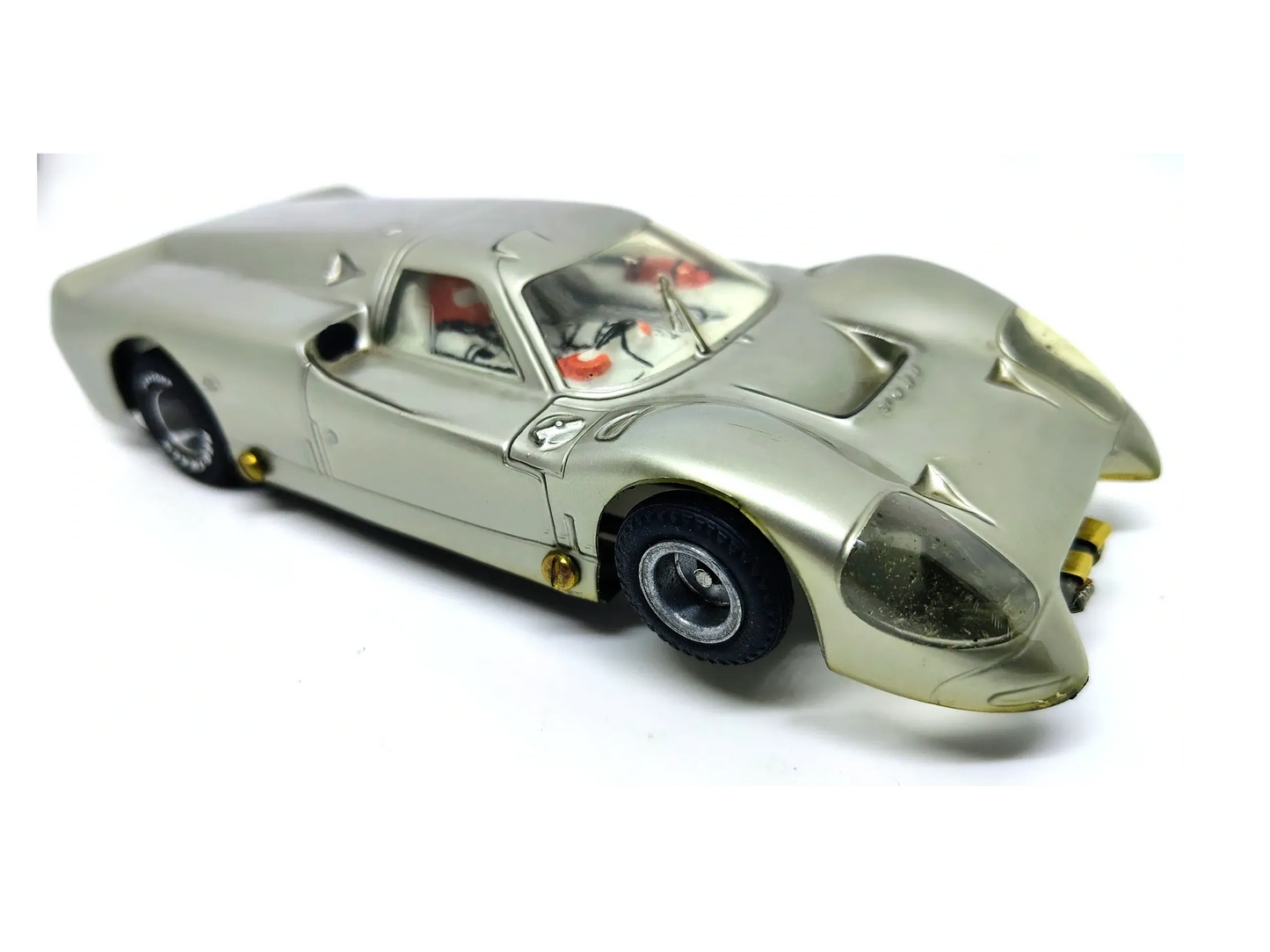 1967 Scratchbuilt Ford J-Car – 1/24 Scale Slot Car with rewound Mabuchi 26D