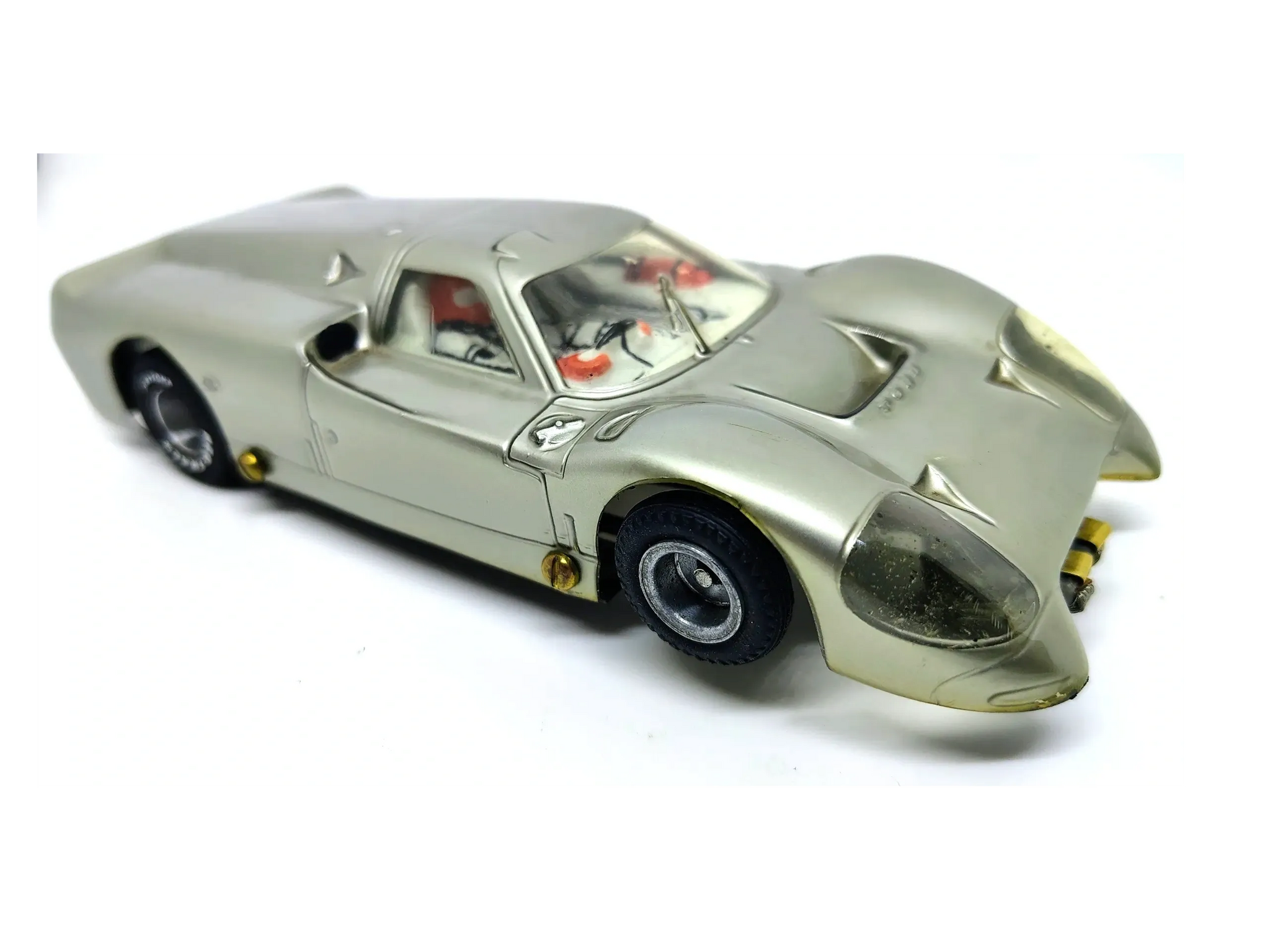 1967 Scratchbuilt Ford J-Car – 1/24 Scale Slot Car with rewound Mabuchi 26D