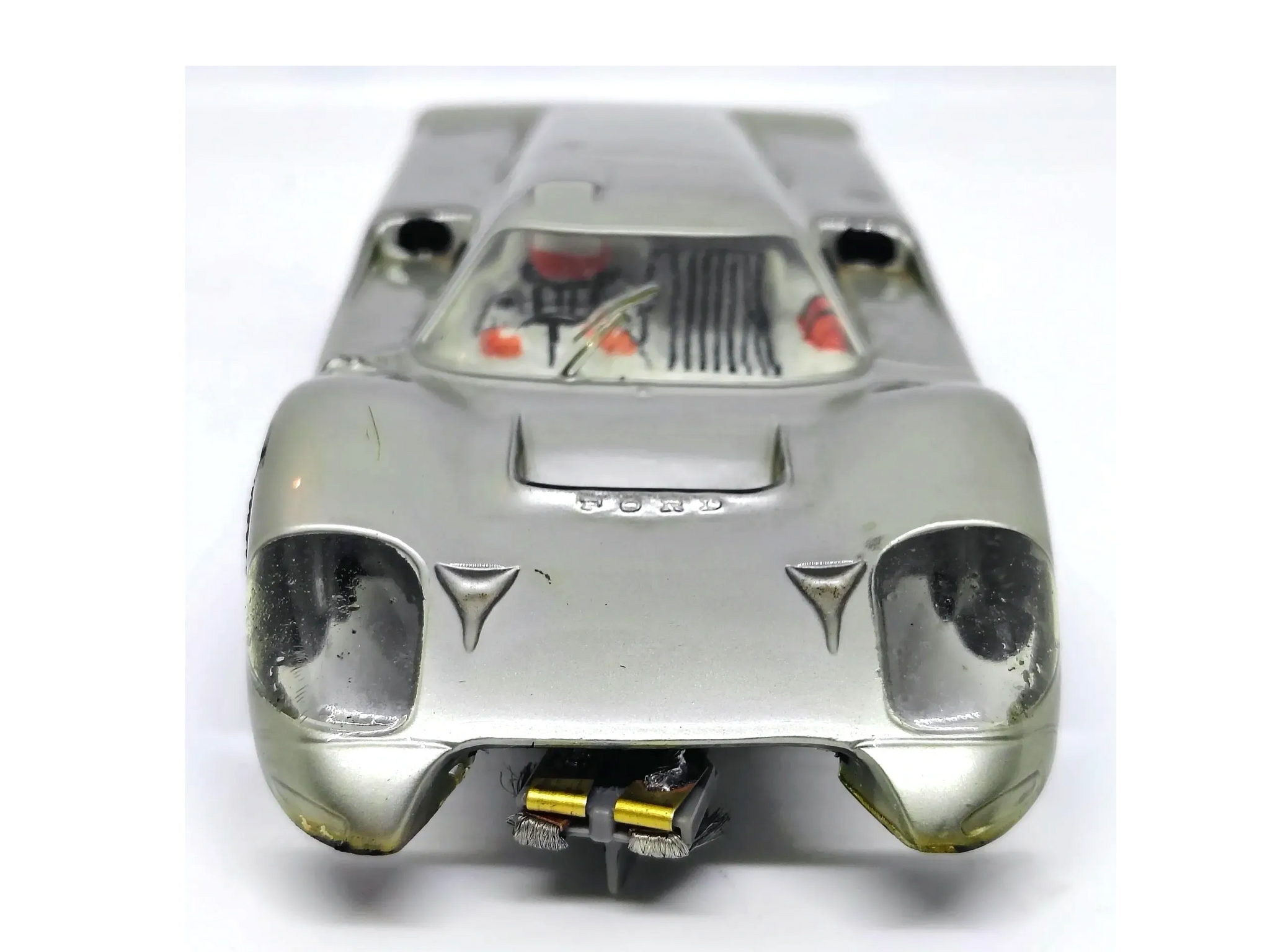 1967 Scratchbuilt Ford J-Car – 1/24 Scale Slot Car with rewound Mabuchi 26D