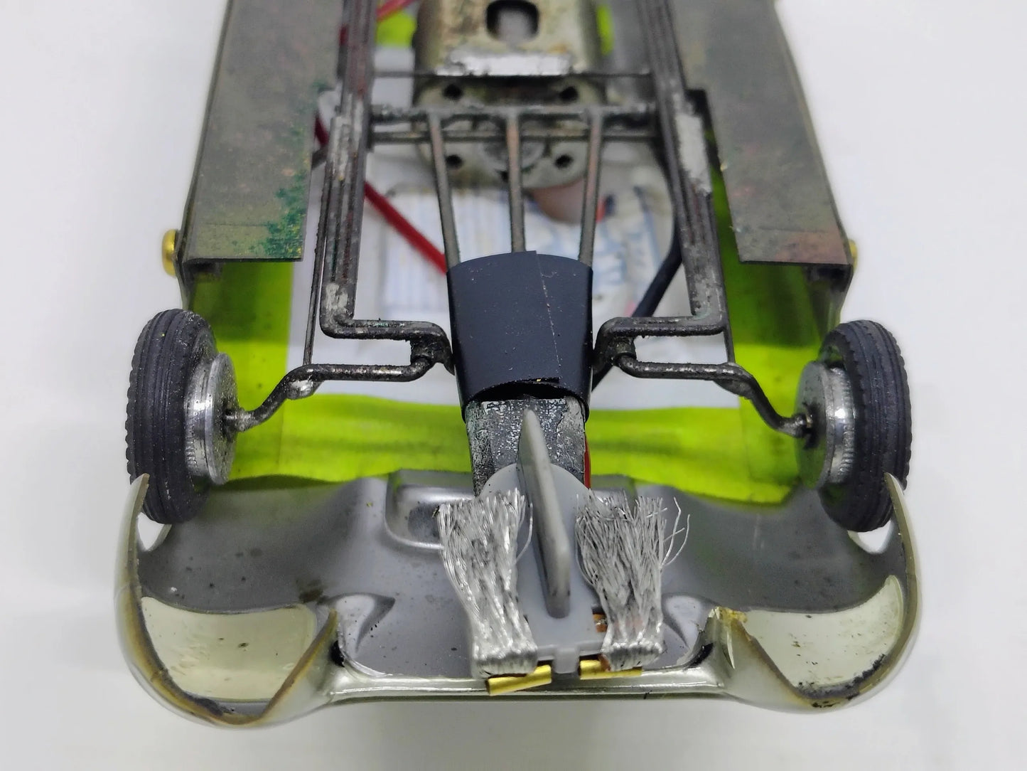 1967 Scratchbuilt Ford J-Car – 1/24 Scale Slot Car with rewound Mabuchi 26D