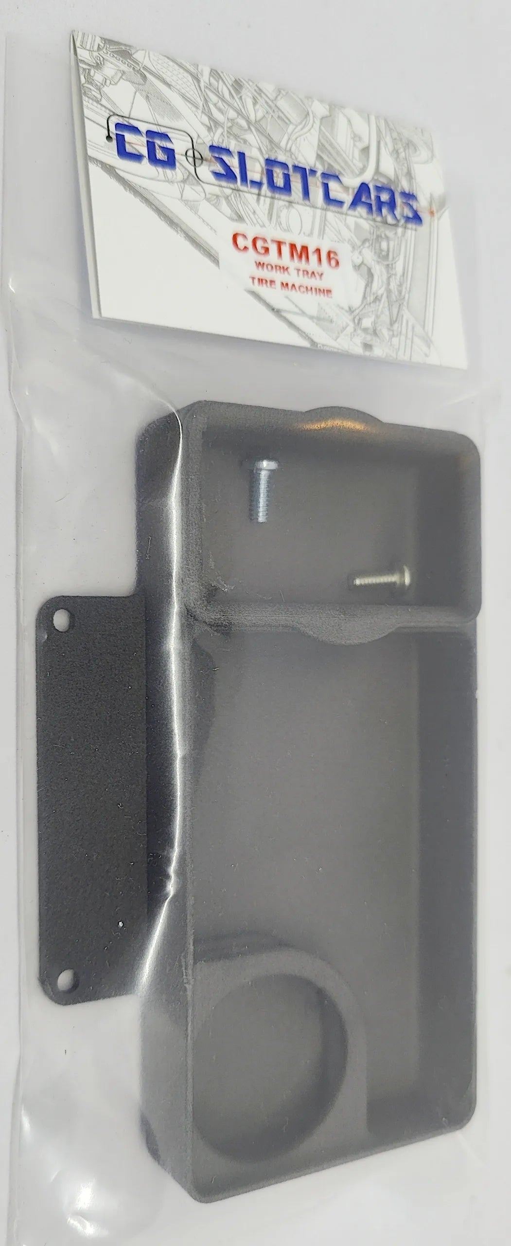 CG Slotcars CGTM16 Modular Tire Machine Parts Tray.