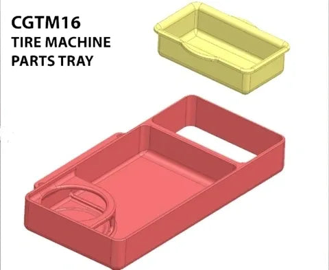 CG Slotcars CGTM16 Modular Tire Machine Parts Tray.