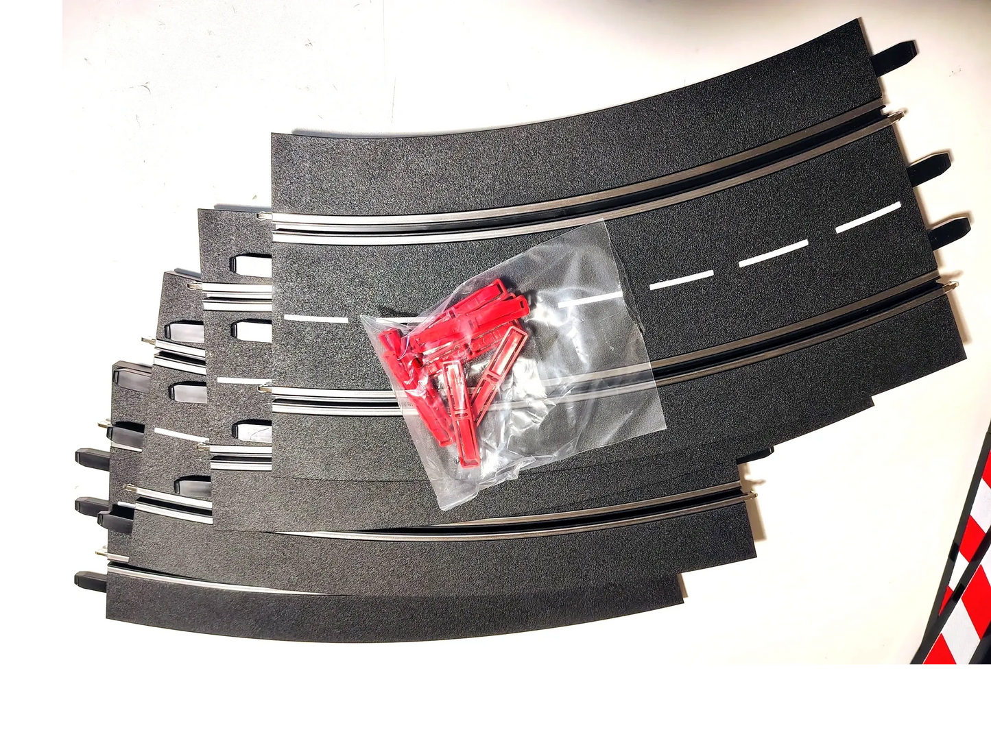Carrera 20573 Curve 3/30°, FOUR Pieces only - Digital 124/132 & Analog