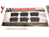 Carrera 20573 Curve 3/30°, FOUR Pieces only - Digital 124/132 & Analog