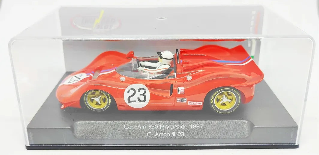 Thunderslot 1/32 Analog RTR - Ferrari Can-Am 350 Riverside #23 C. Amon