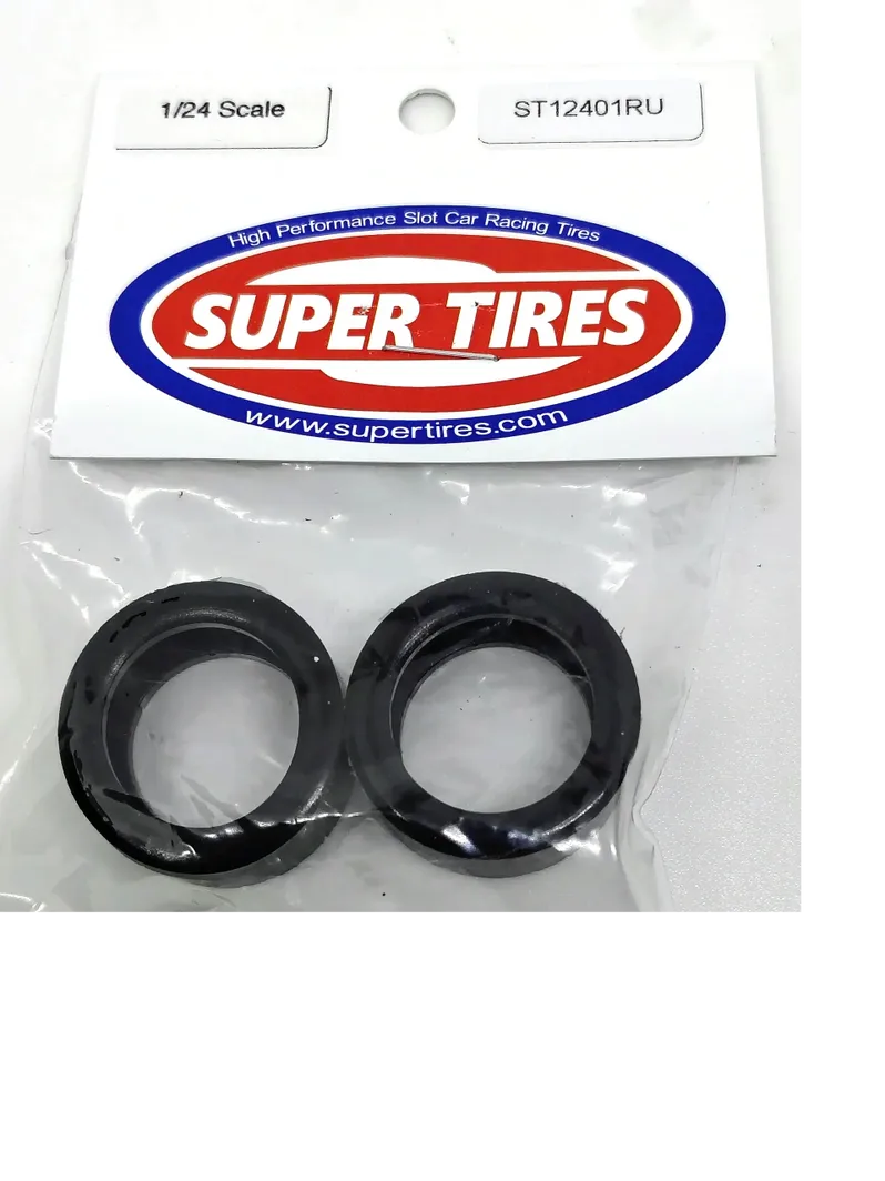 Super Tires ST12401RU URETHANE Tires for Carrera 1/24 cars