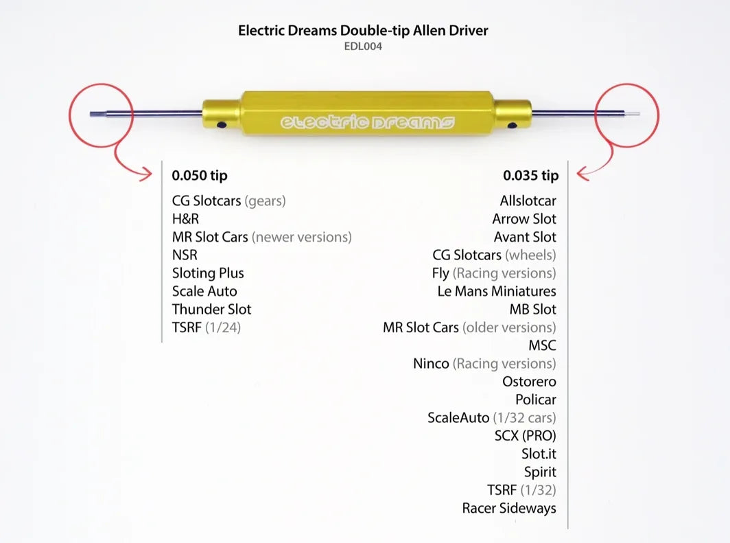 Electric Dreams EDL004 - Double-Tip Allen Driver
