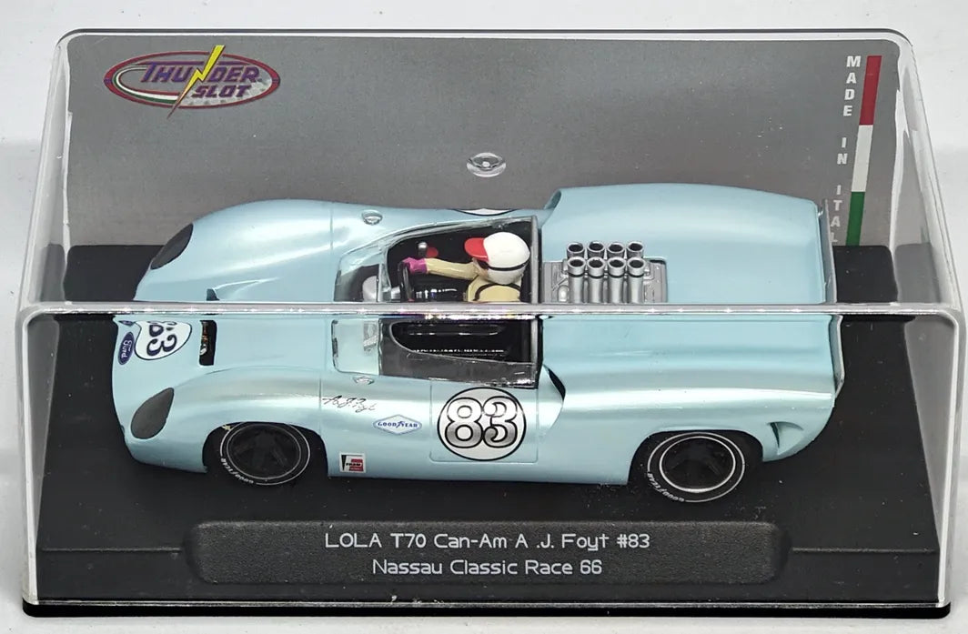 Thunderslot 1/32 Analog RTR - LOLA T70 Can Am #83 A.J. Foyt
