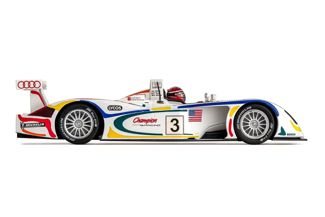 Slot.it 1/32 Analog RTR Car -Audi R8 #3 LeMans 2001 CA33d