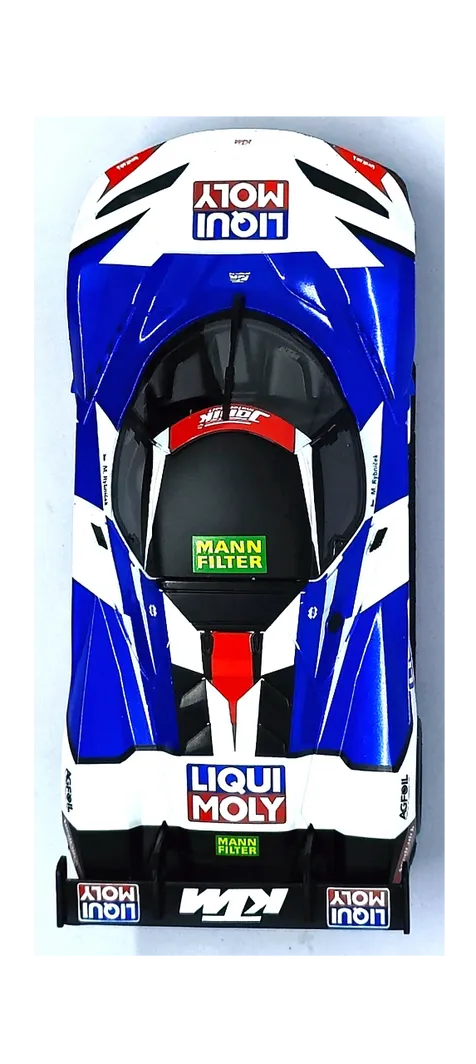 Race tuned - Carrera 31076 KTM X-Bow GTX "Liqui Moly" Digital 132 1/32 Slot Car