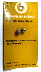 Gears, Strombecker Pinion, 9 tooth for 3/32" 0.0925" shaft. No. 8431