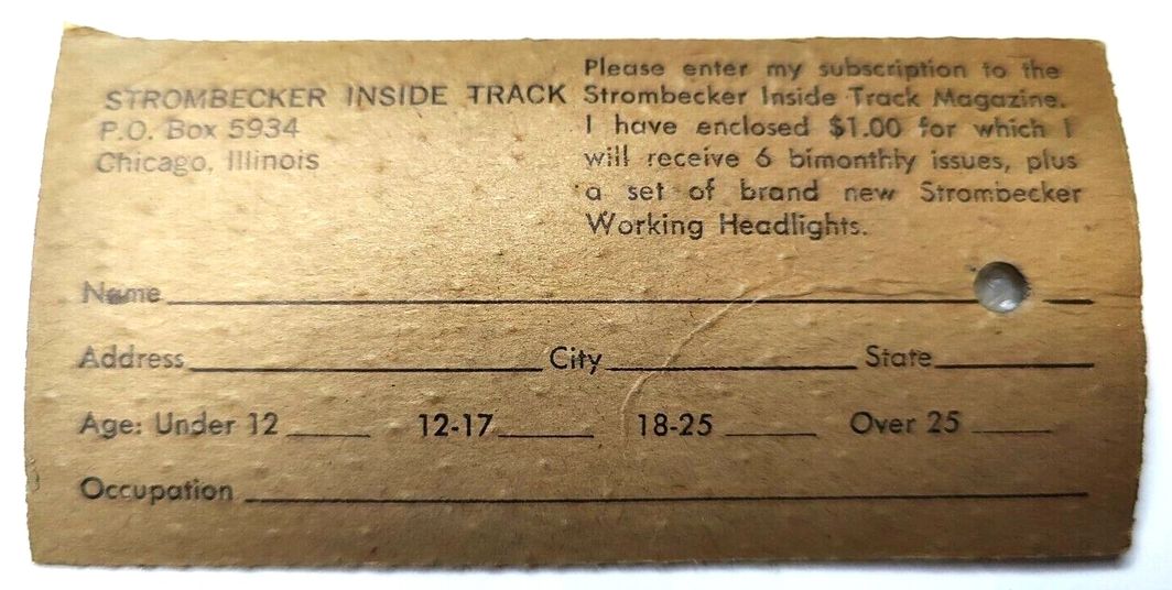 Gears, Strombecker Pinion, 9 tooth for 3/32" 0.0925" shaft. No. 8431
