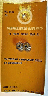 Gears, Strombecker Pinion Gear 14 tooth for 3/32" 0.0925" shaft. No. 8434