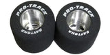 Pro-Track Daytona Stock Car Rear Tires - NATURAL (Fish) RUBBER - 1" Diameter 1/8" Axle 0.800" Wide