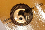Gears, Strombecker #8430 Gear set tooth 3/32" 0.092" Pinion 1/8" Crown 5 / 1 ratio