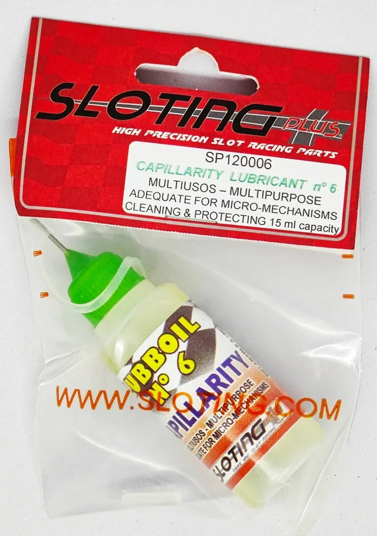 Sloting Plus LUBBOIL No.6 Special Lubricant Capillarity.